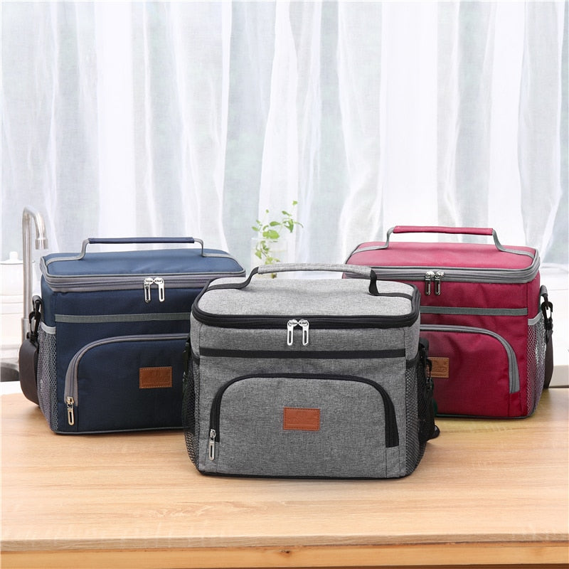 Glacière Souple 15 Litres Bleue,  sac isotherme pour repas